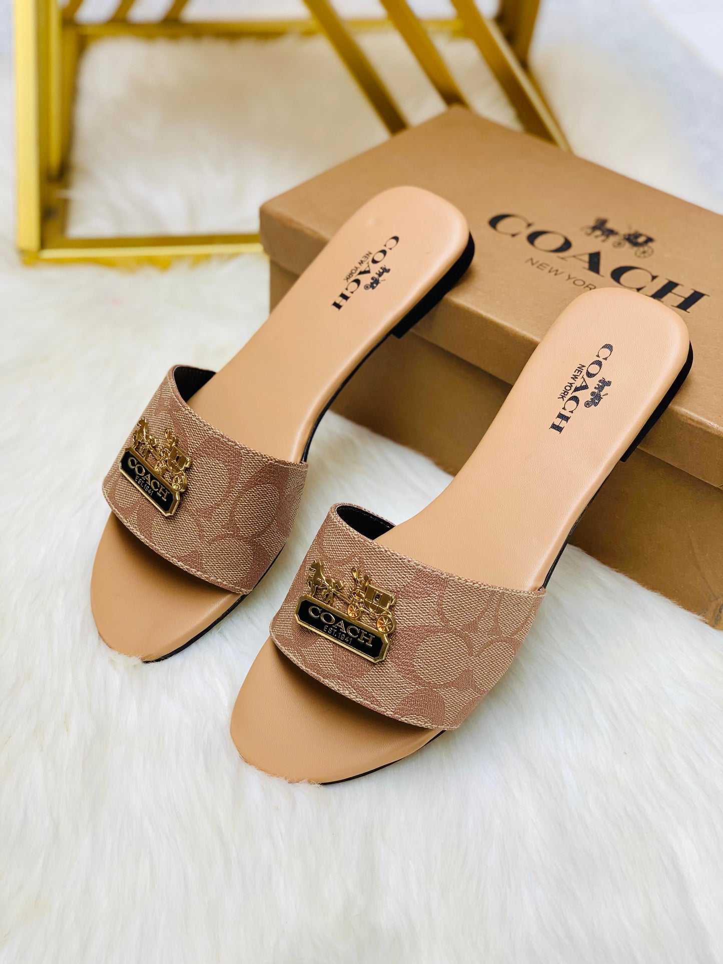 Coach flats