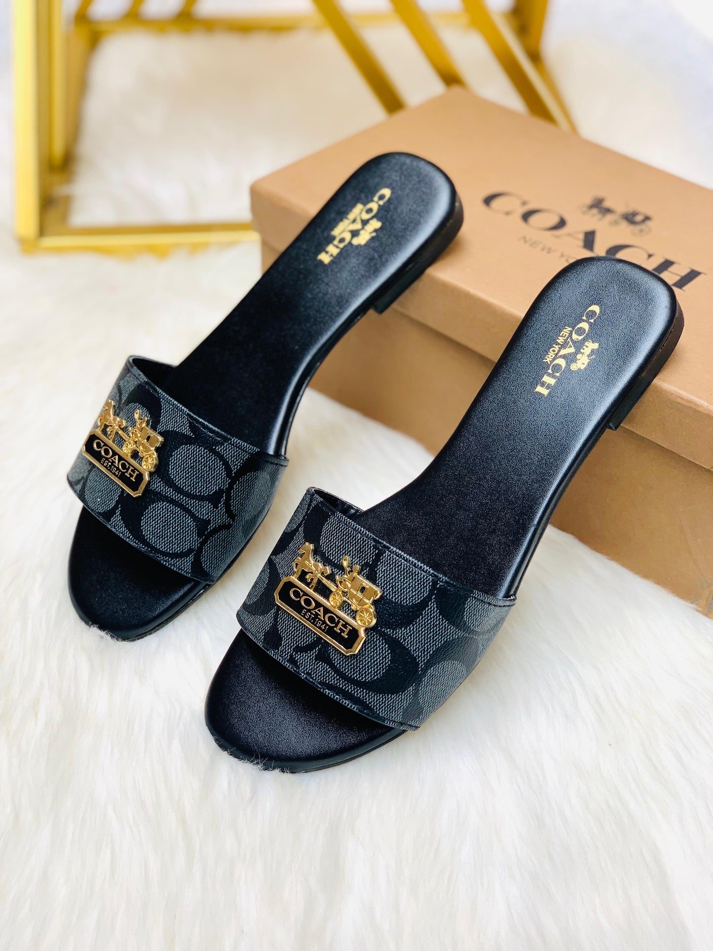 Coach flats