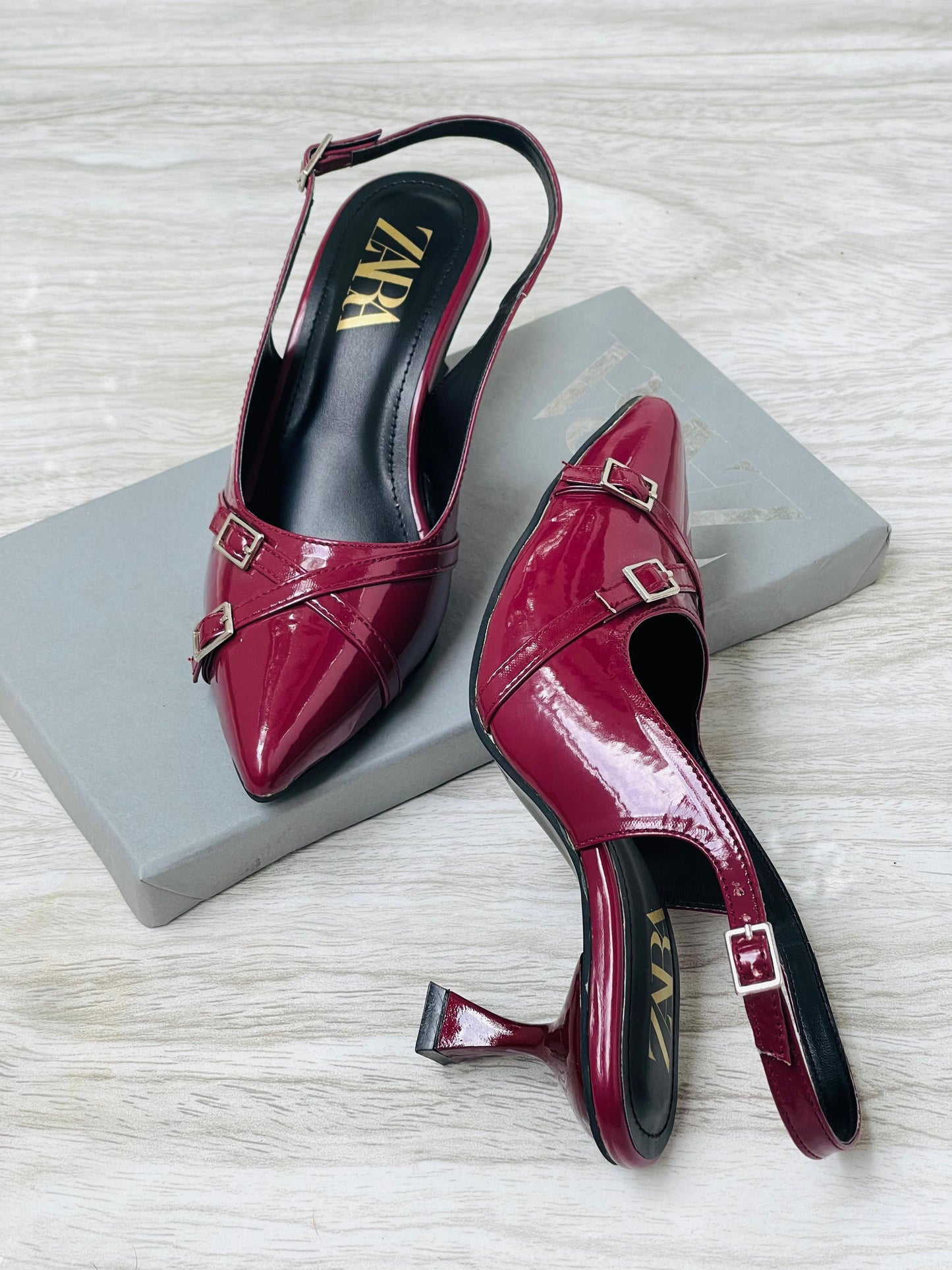 Shine pump heels