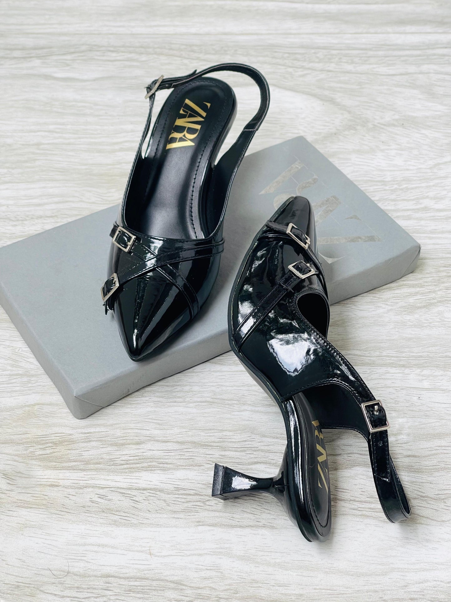 Shine pump heels