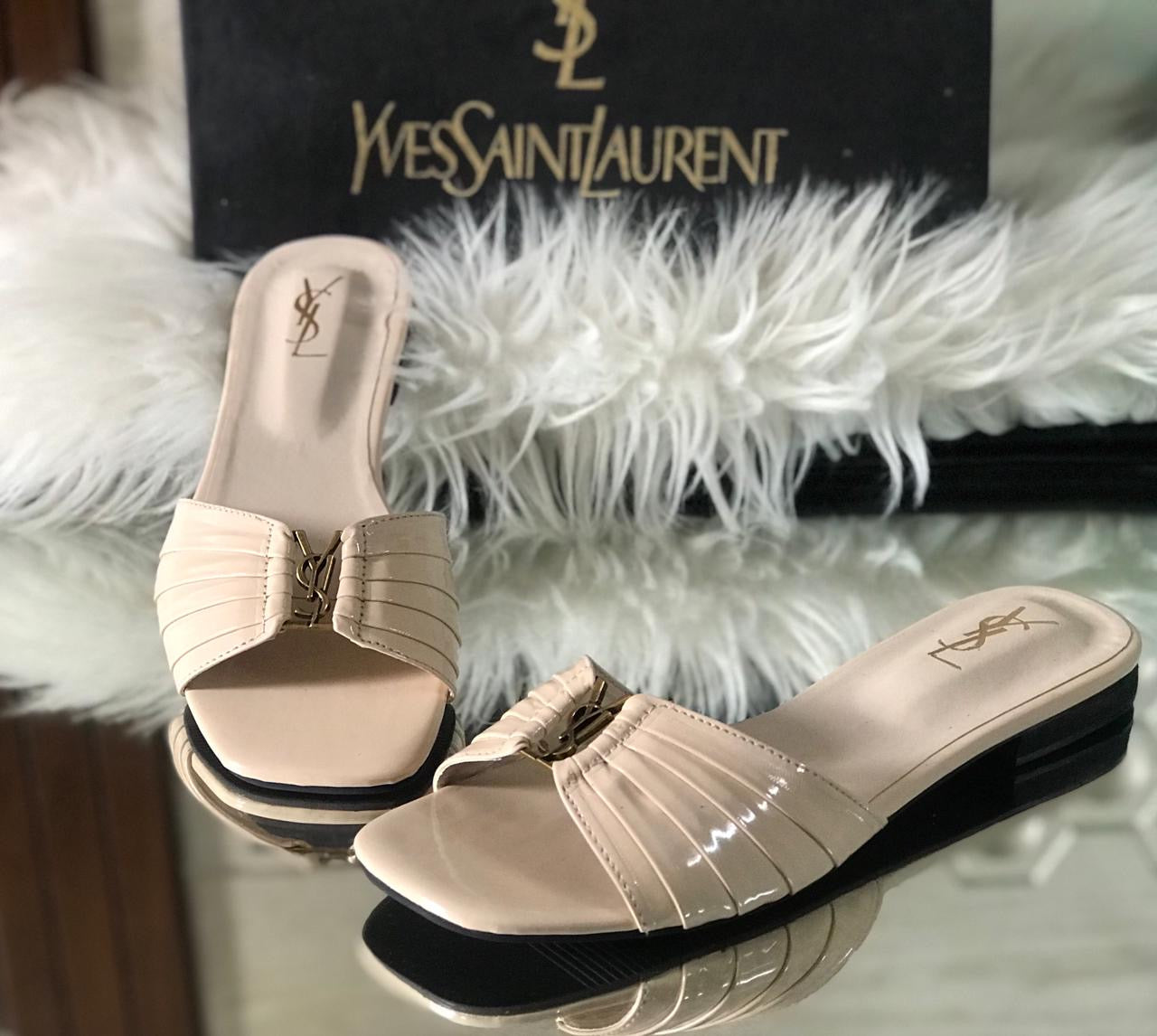 Saint laurent closed toe flats