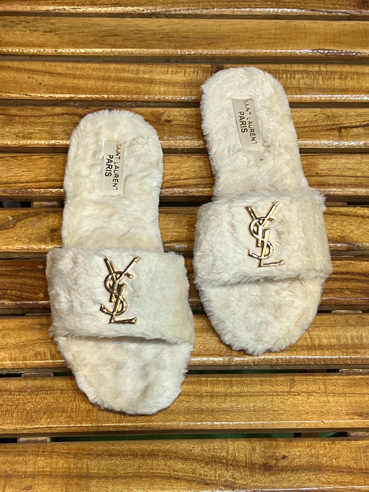Ysl fur slides - Comfy