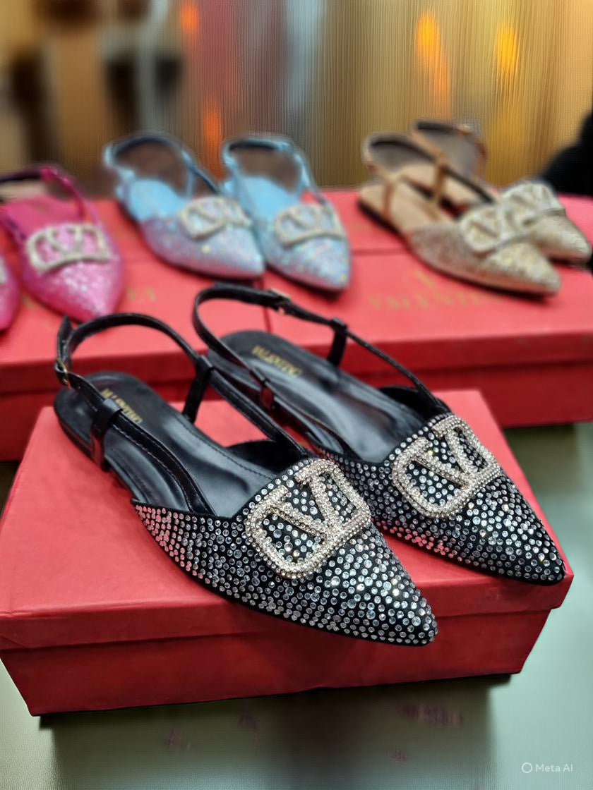 V fancy pumps