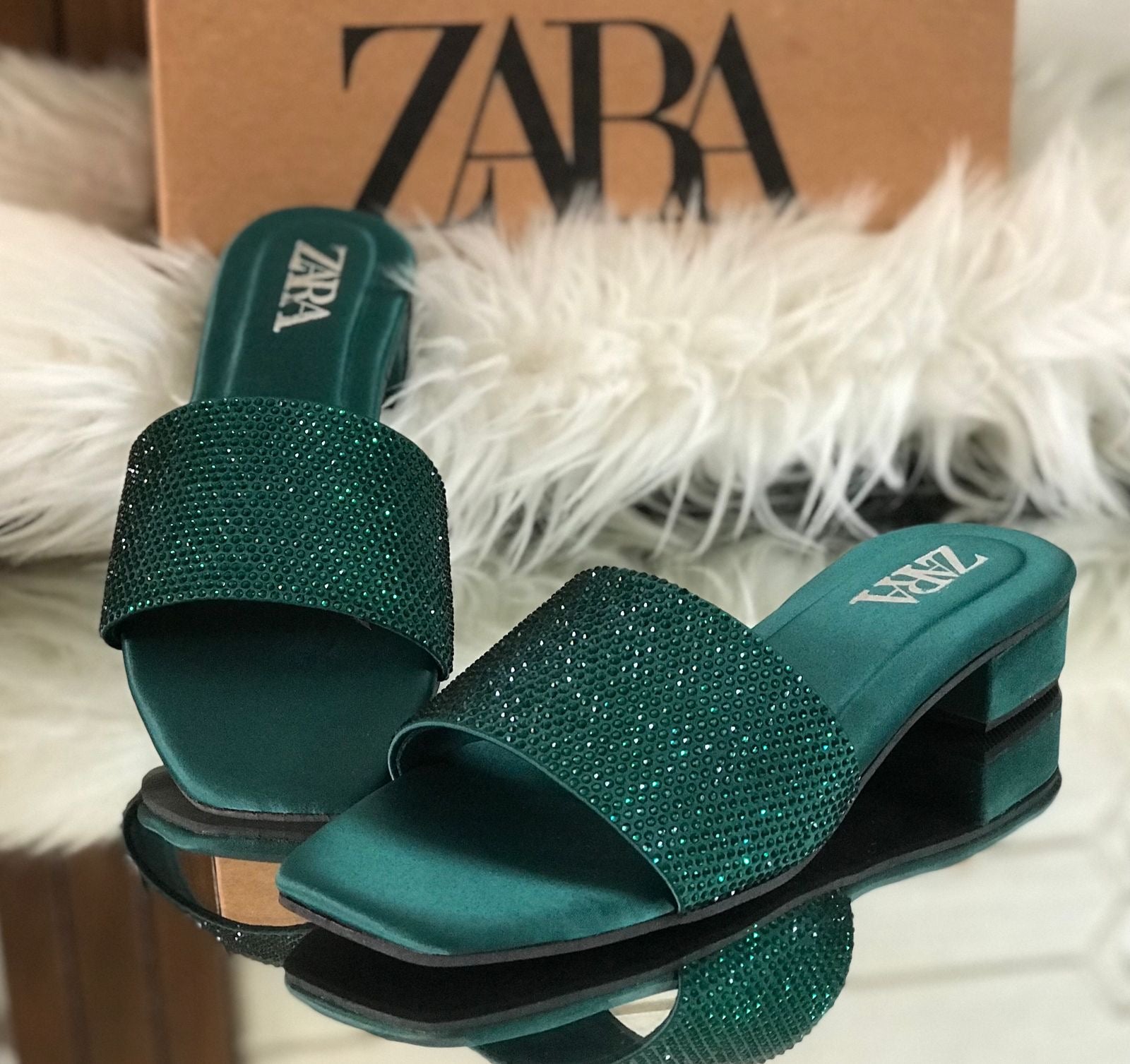 Stone block heels - Comfy