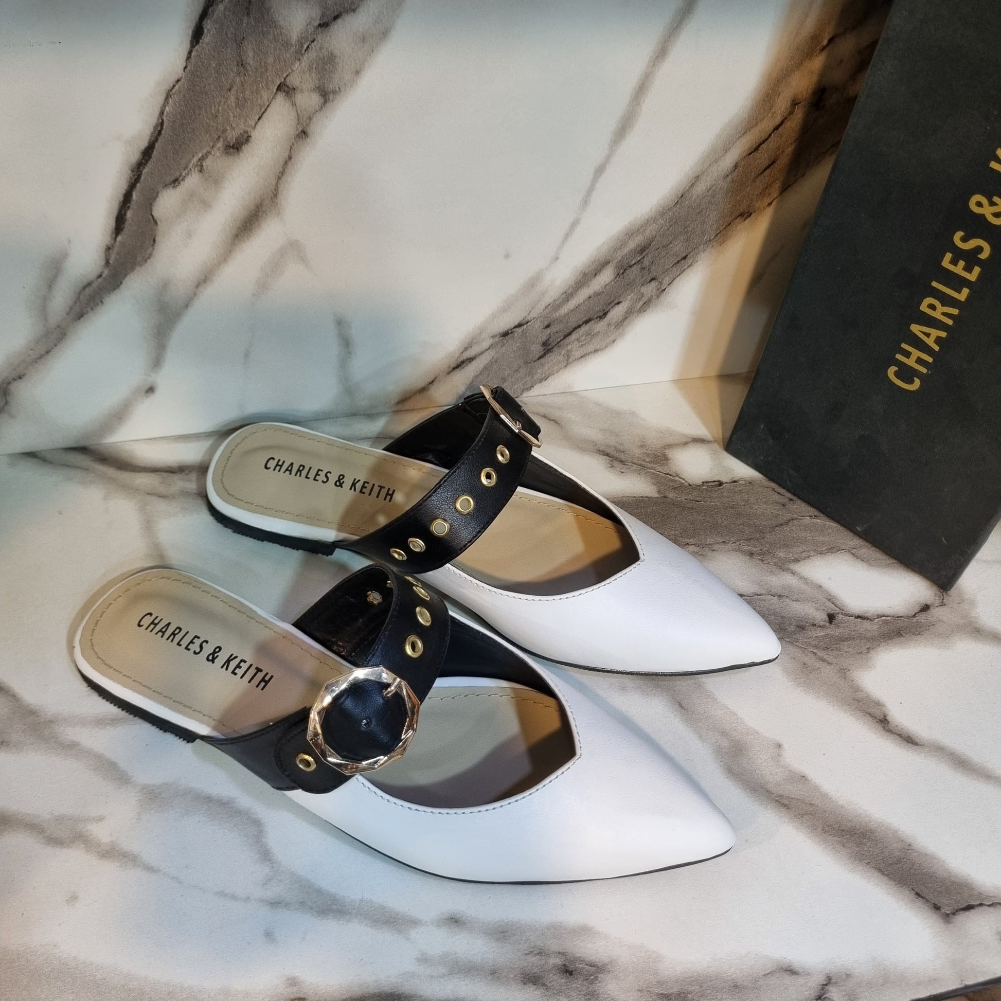 CK buckle semi shoe - Comfy