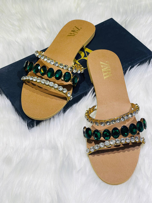 Green stone flats