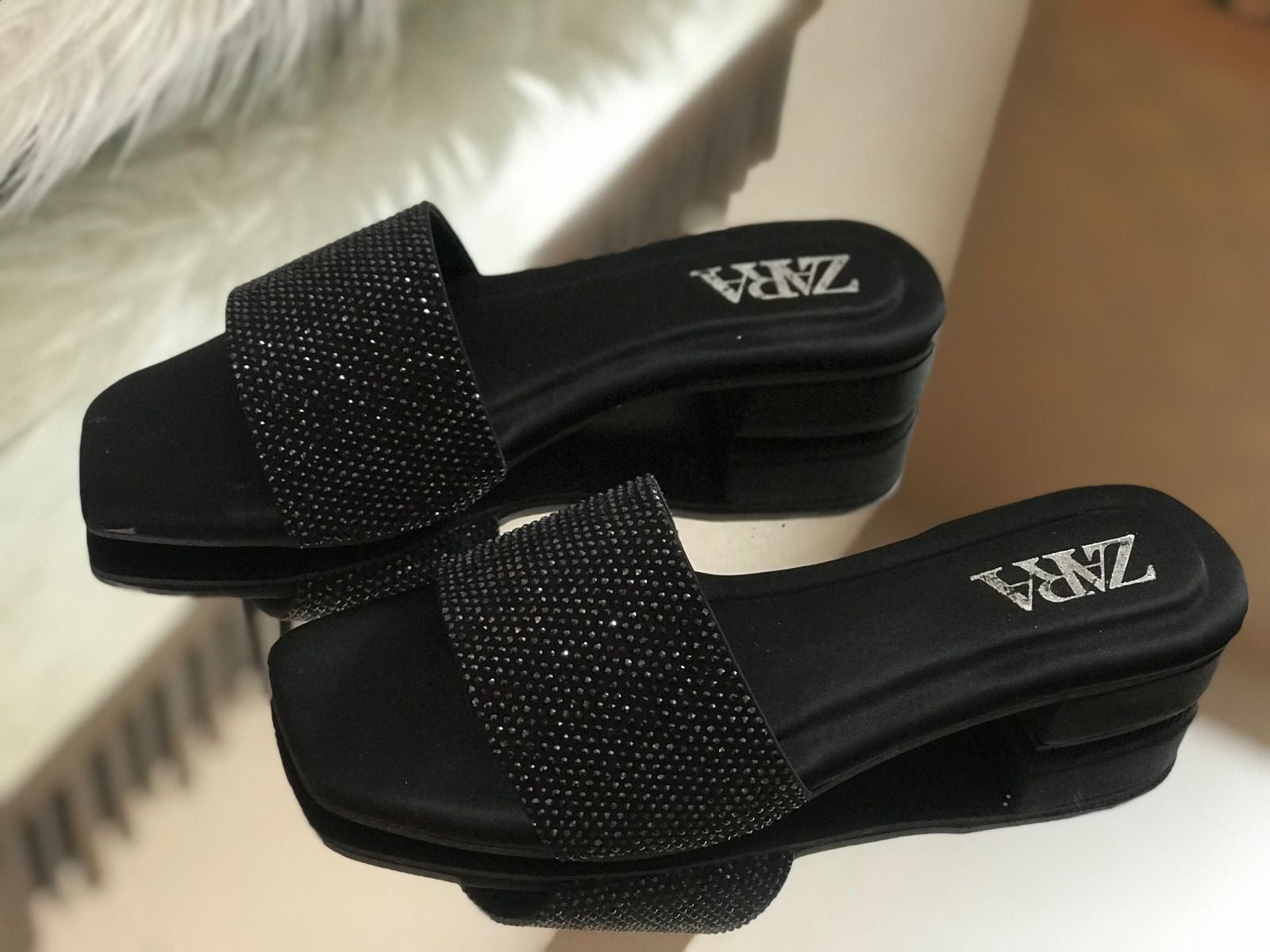 Stone block heels - Comfy