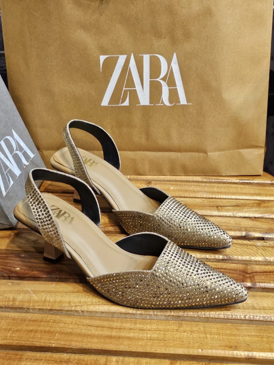 Zara shine heels - Comfy