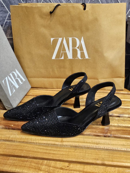 Zara shine heels