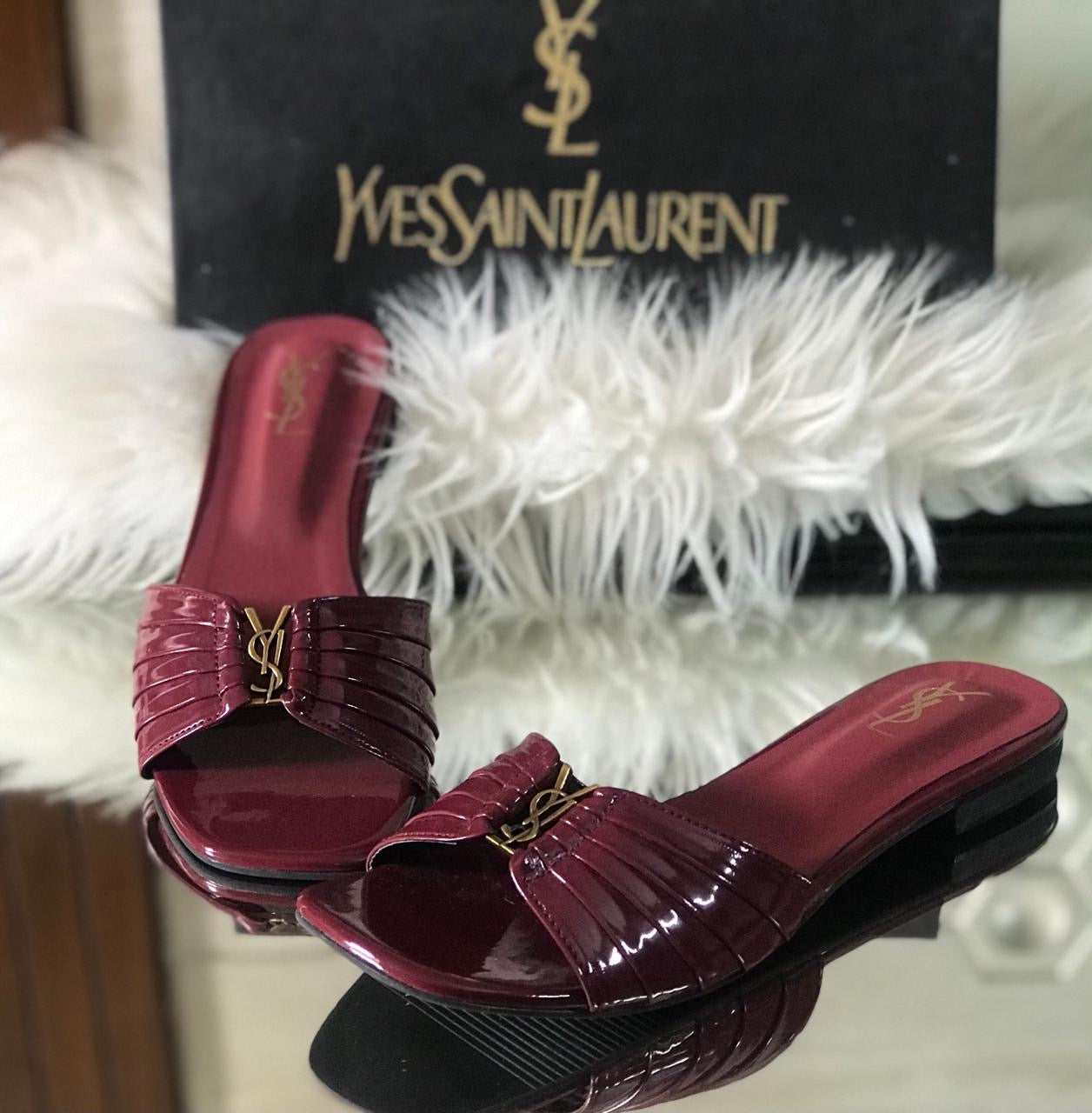 Saint laurent closed toe flats