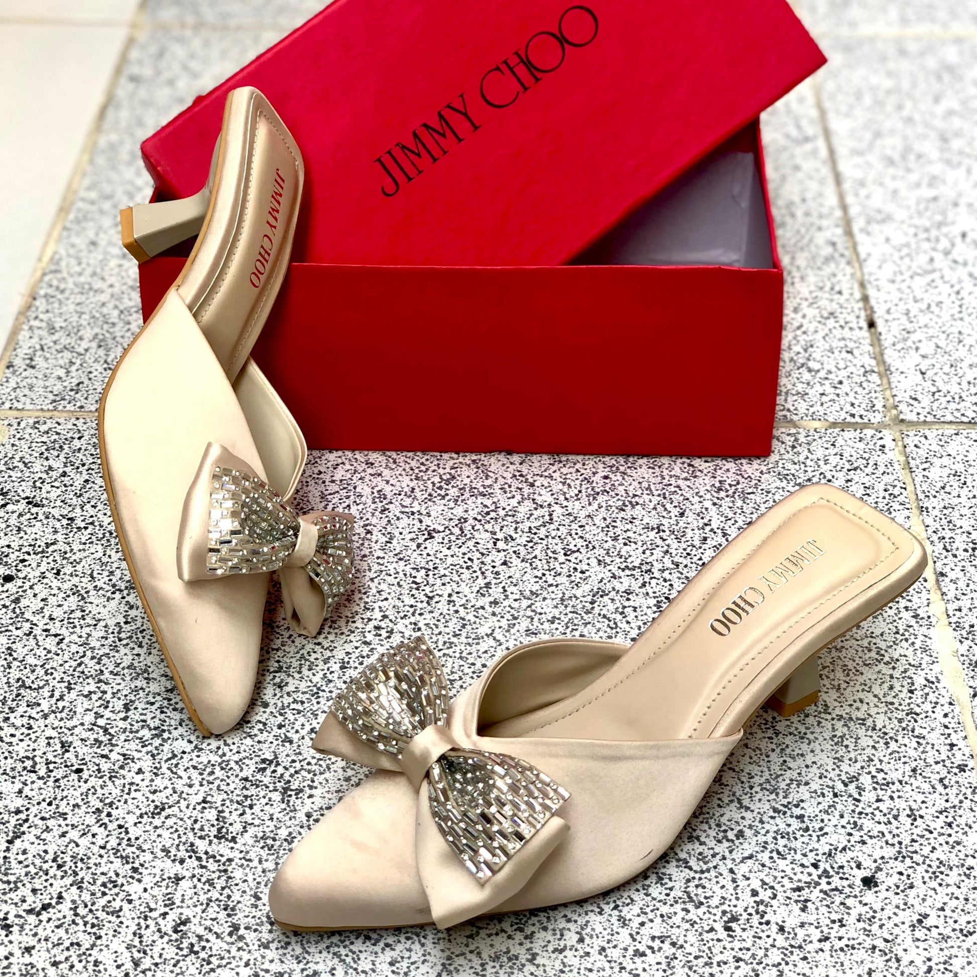 JC butterfly bow heels - Comfy