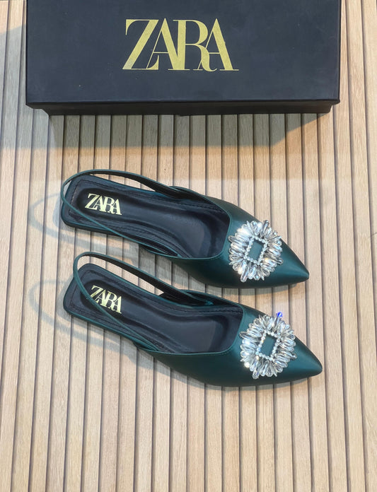 Zara square buckle - Comfy