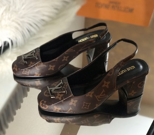 LV block heel - Comfy