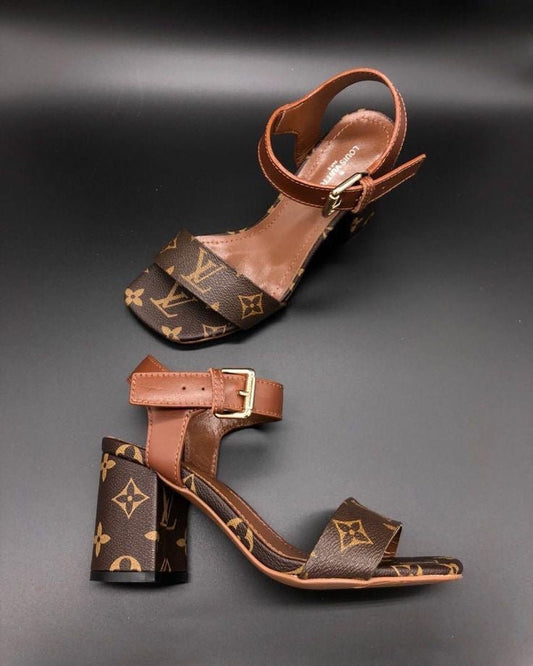 LV block heel - Comfy