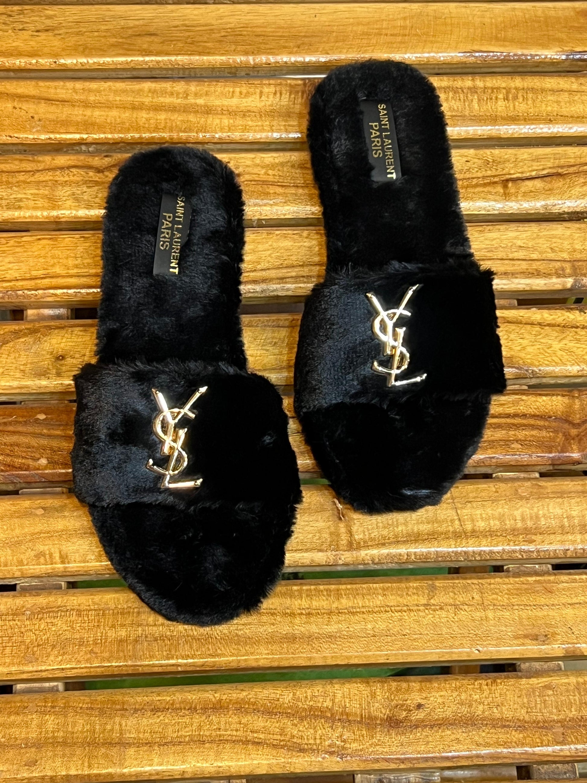 Ysl fur slides - Comfy