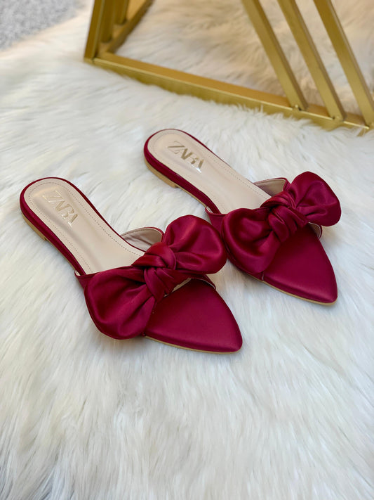 Tie bow flats