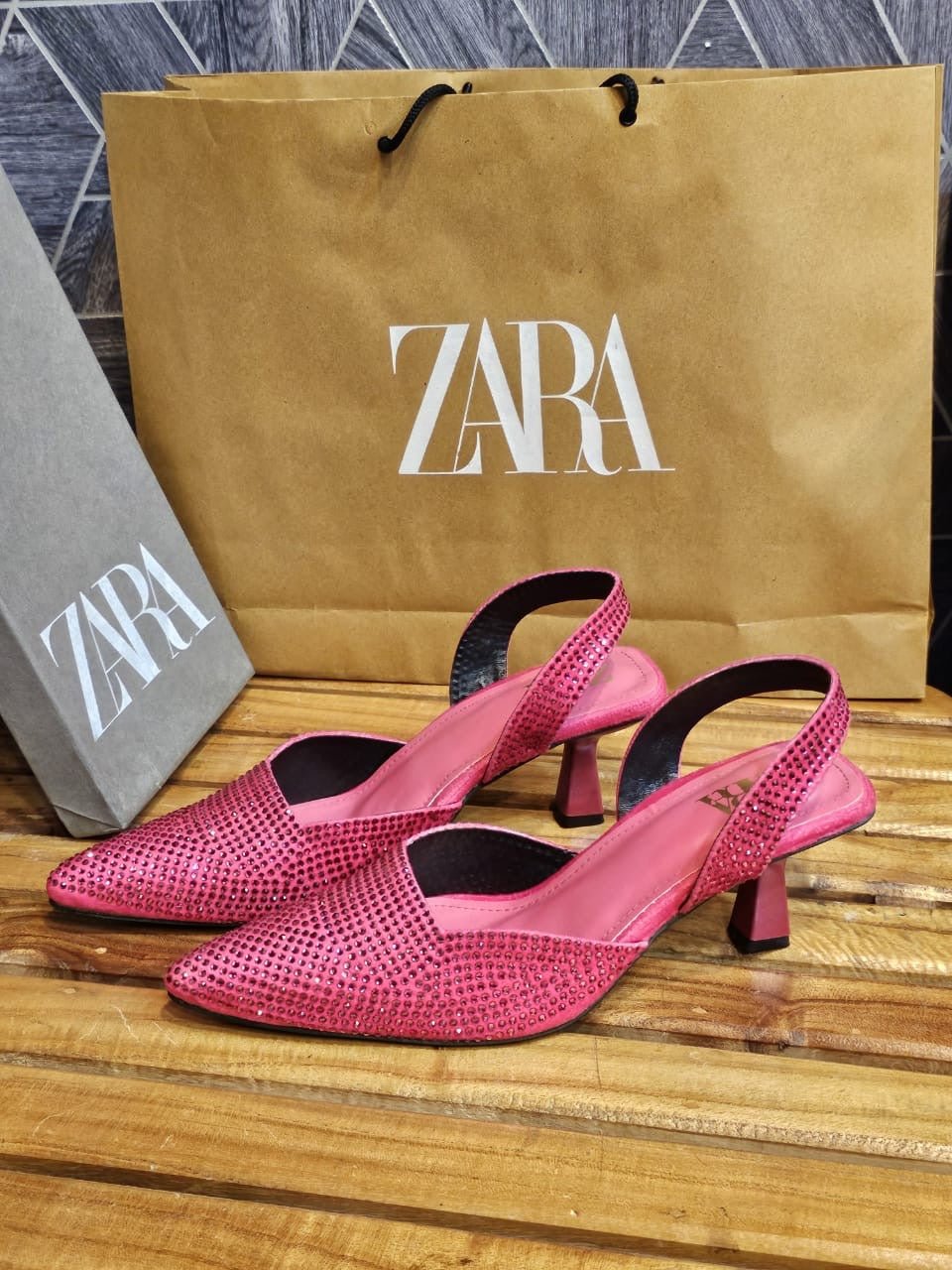 Zara shine heels - Comfy